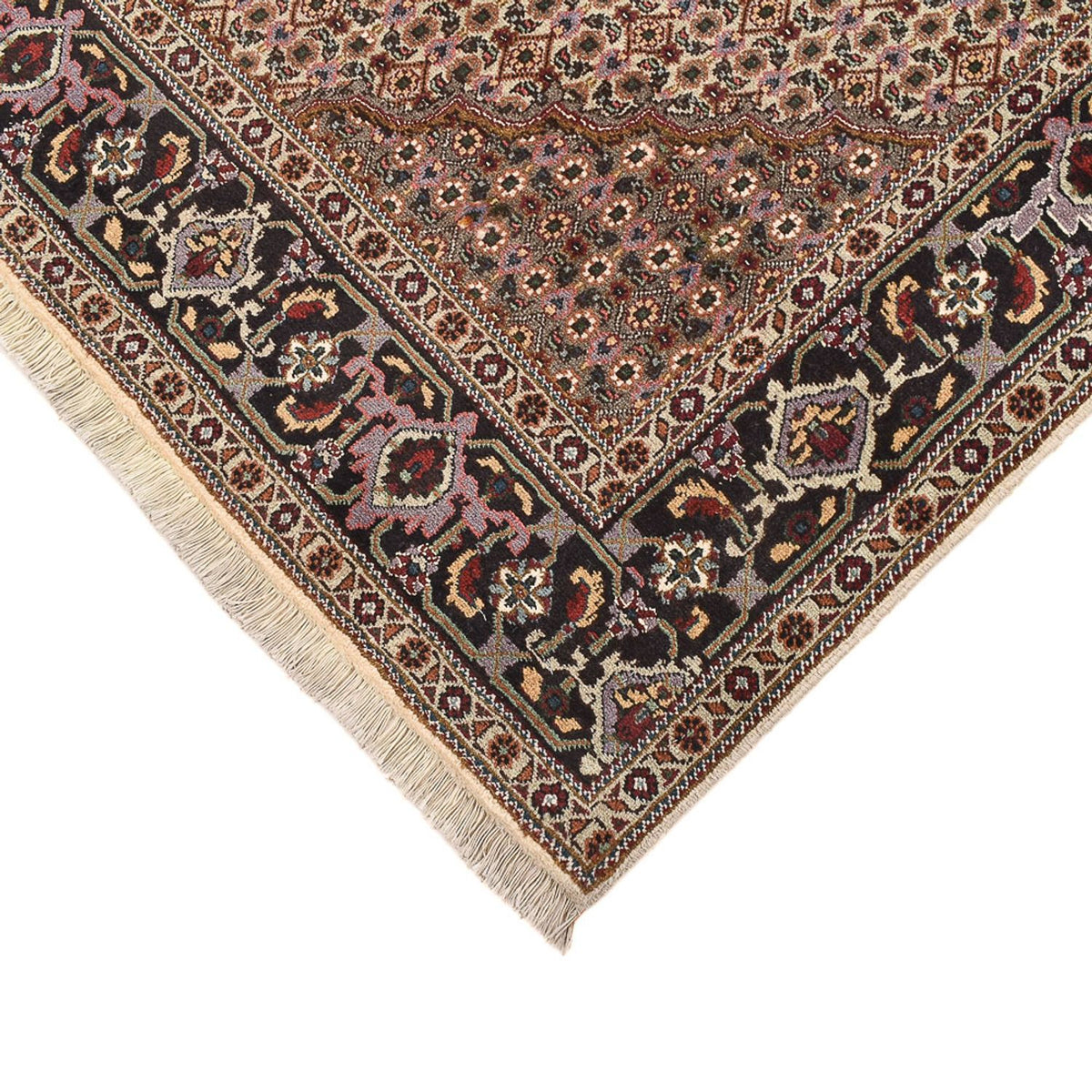 Perser Rug - Tabriz - Royal square  - 204 x 204 cm - brown