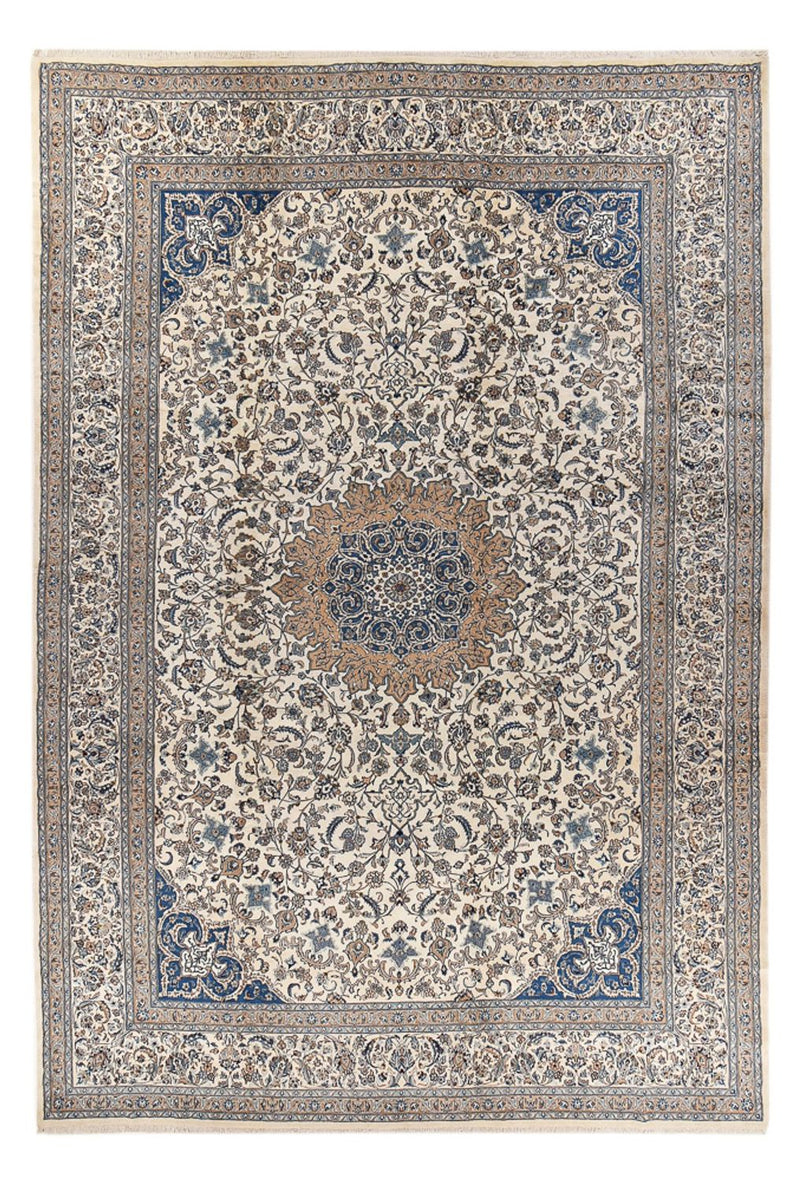 Perser Rug - Nain - Royal - 582 x 386 cm - grey