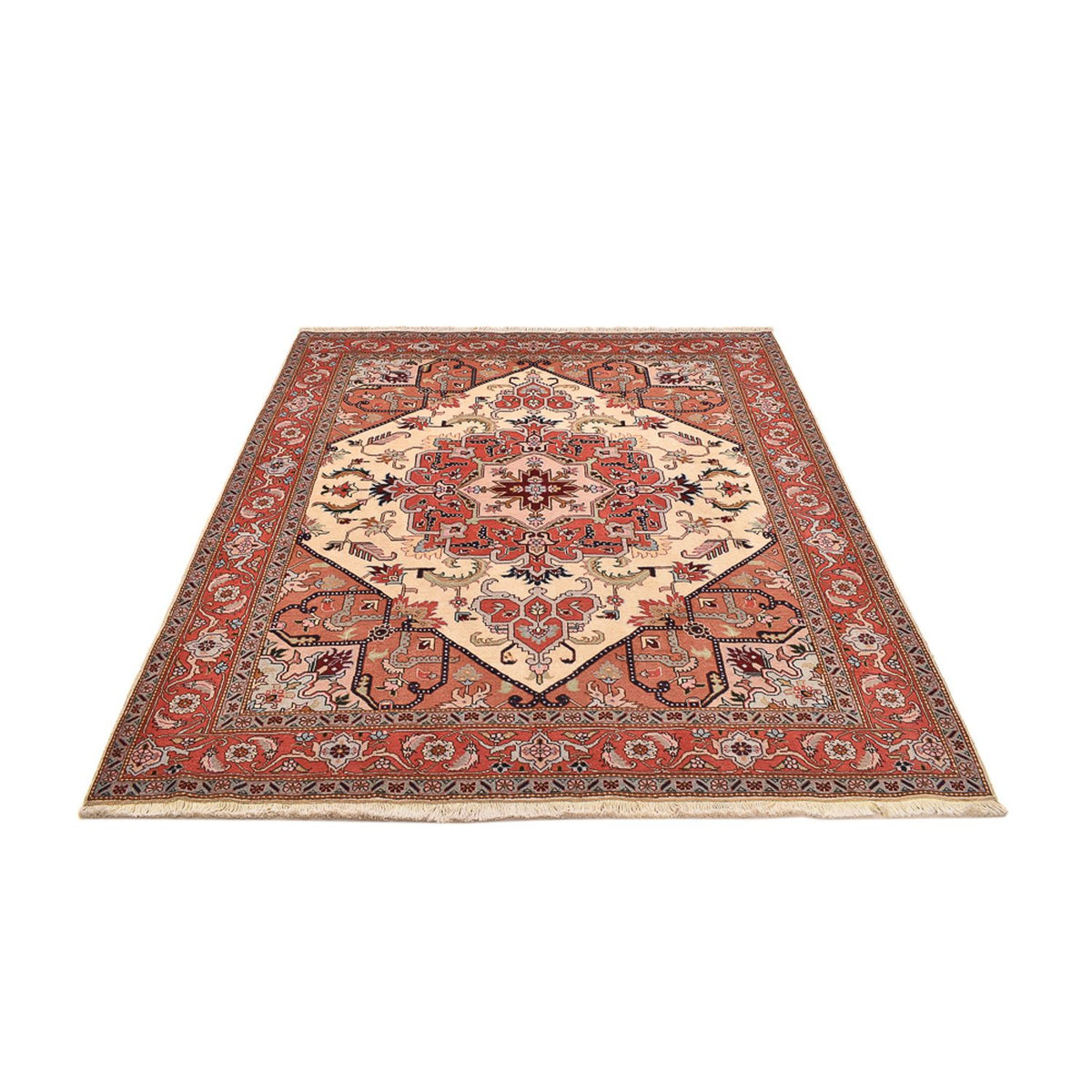 Perser Rug - Tabriz - Royal square  - 216 x 195 cm - cream