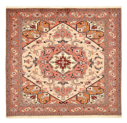 Perser Rug - Nomadic square  - 200 x 197 cm - light beige