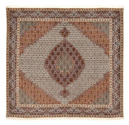 Perser Rug - Tabriz - Royal square  - 203 x 200 cm - sand