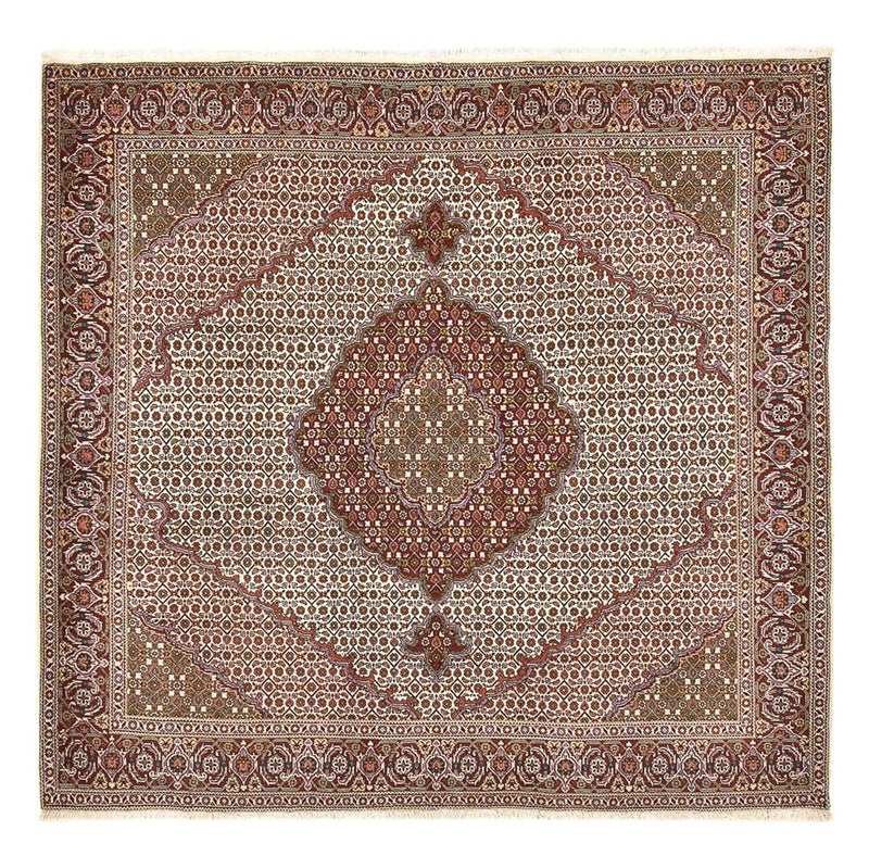 Perser Rug - Tabriz - Royal square  - 204 x 200 cm - brown