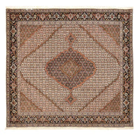 Perser Rug - Tabriz - Royal square  - 206 x 202 cm - light brown