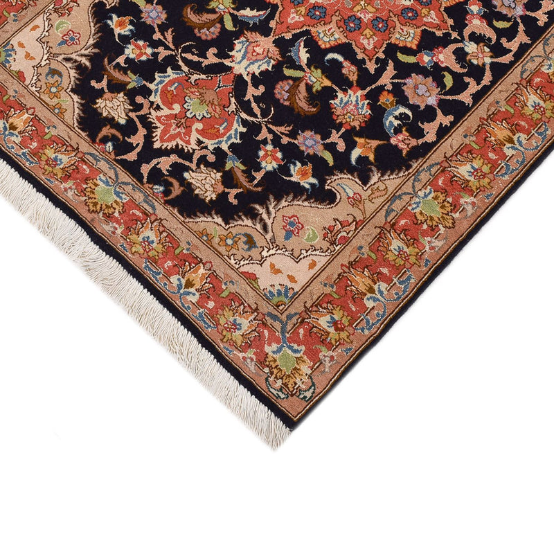 Runner Perser Rug - Tabriz - Royal - 380 x 75 cm - dark blue