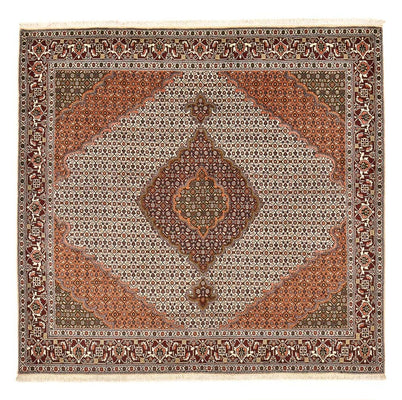 Perser Rug - Tabriz - Royal square  - 203 x 200 cm - light brown