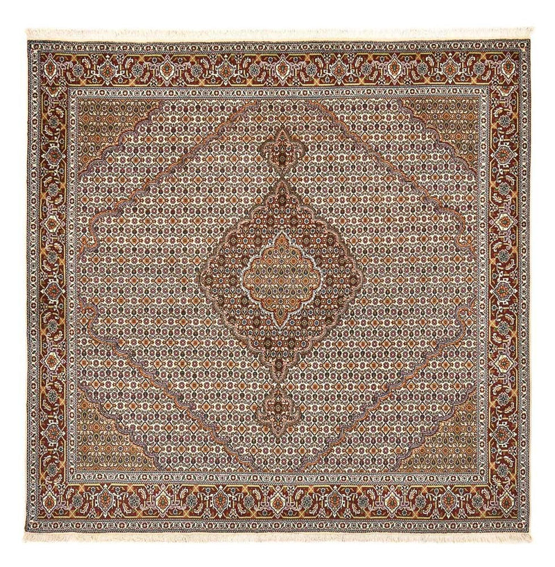 Perser Rug - Tabriz - Royal square  - 208 x 198 cm - light brown