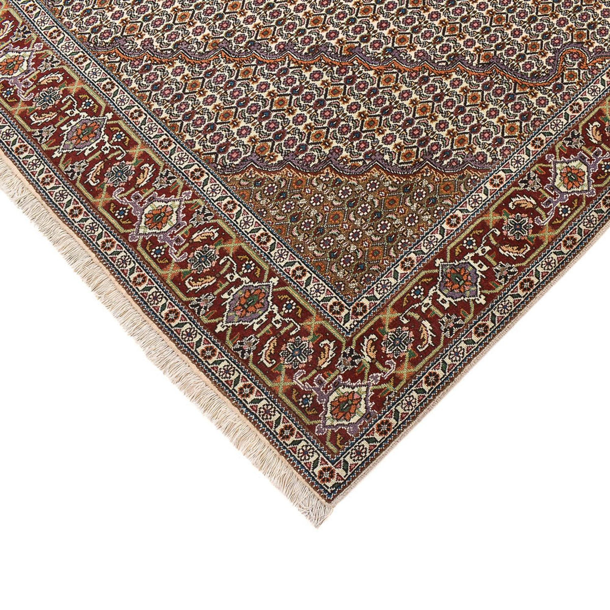 Perser Rug - Tabriz - Royal square  - 208 x 198 cm - light brown