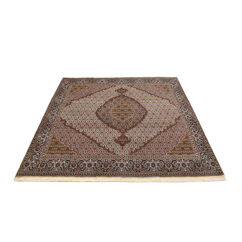 Perser Rug - Tabriz - Royal square  - 203 x 200 cm - brown