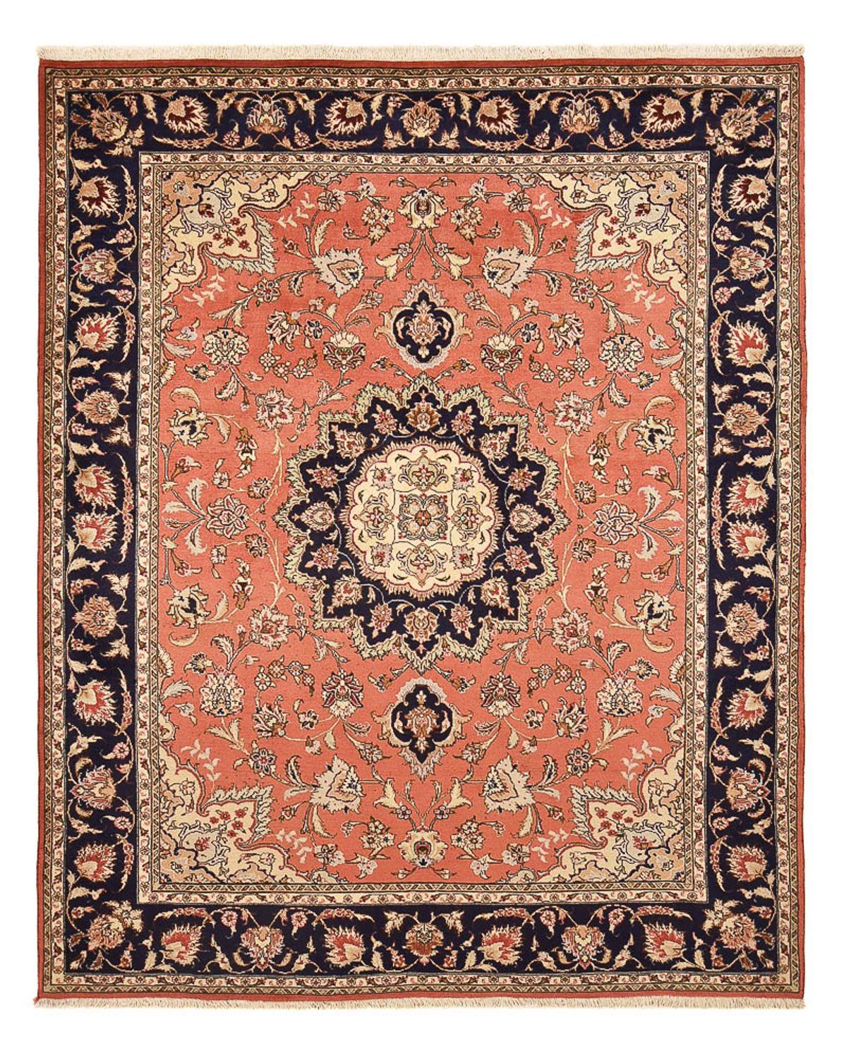 Perser Rug - Tabriz - Royal - 256 x 200 cm - light red