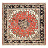 Perser Rug - Tabriz - Royal square  - 204 x 200 cm - red
