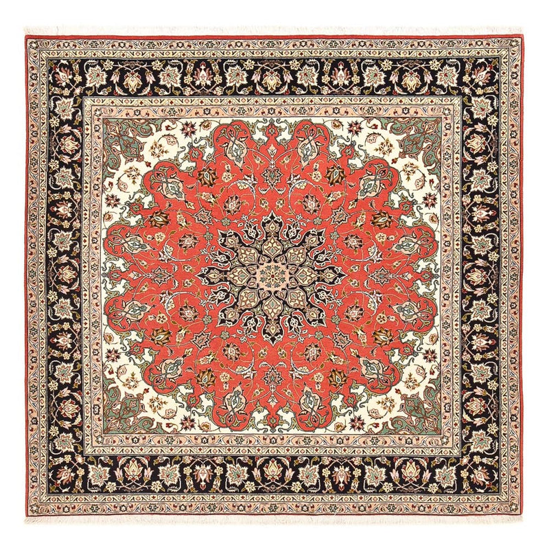 Perser Rug - Tabriz - Royal square  - 204 x 200 cm - red