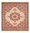 Perser Rug - Nomadic square  - 218 x 200 cm - cream