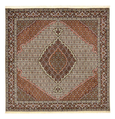 Perser Rug - Tabriz - Royal square  - 205 x 201 cm - light brown