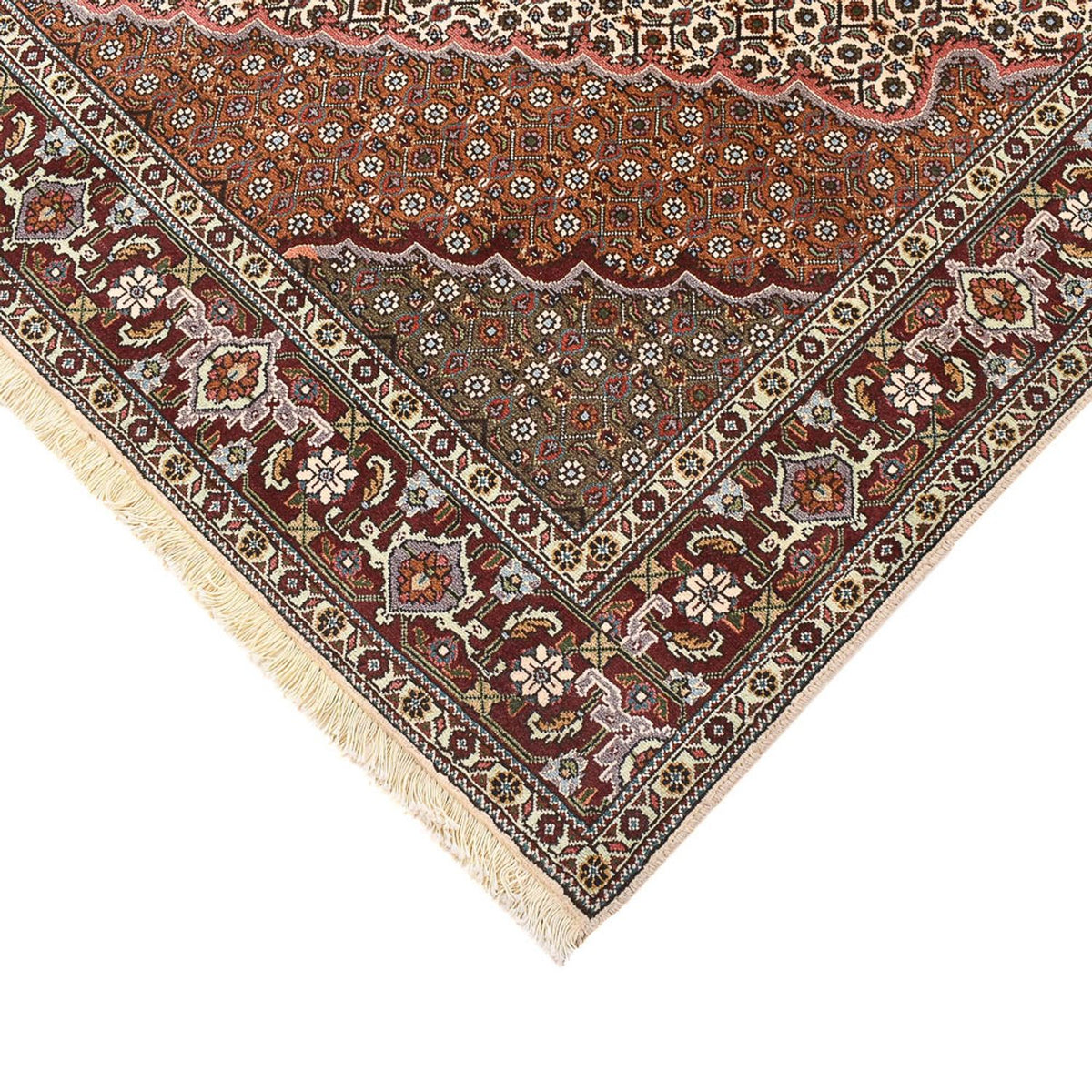 Perser Rug - Tabriz - Royal square  - 205 x 201 cm - light brown