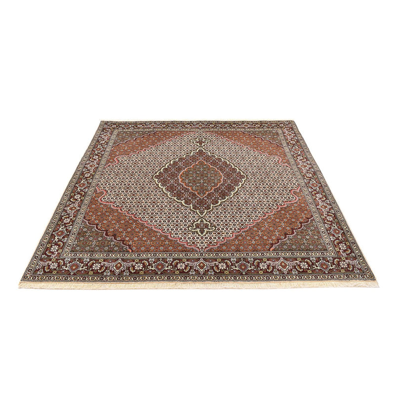 Perser Rug - Tabriz - Royal square  - 205 x 201 cm - light brown