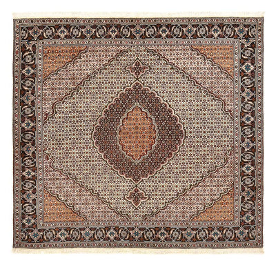 Tabriz - 40 Raj Rug 201x201cm - Persian Rugs