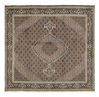 Perser Rug - Tabriz - Royal square  - 201 x 200 cm - brown