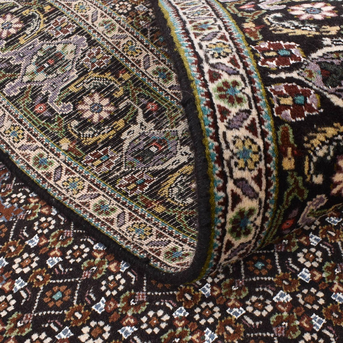 Perser Rug - Tabriz - Royal square  - 201 x 200 cm - brown