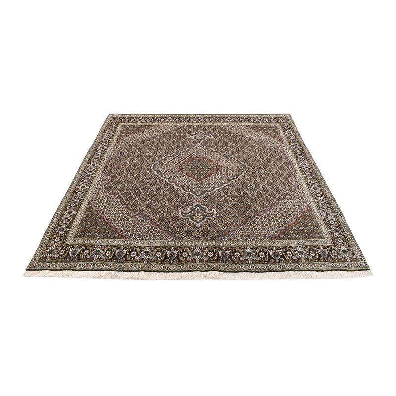 Perser Rug - Tabriz - Royal square  - 201 x 200 cm - brown