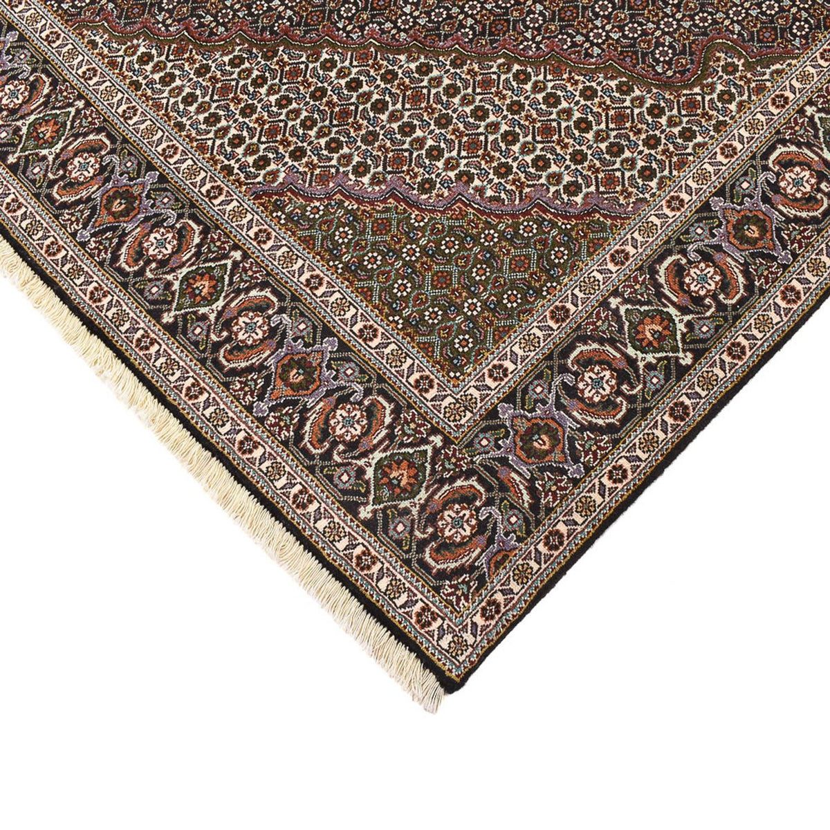 Perser Rug - Tabriz - Royal square  - 200 x 197 cm - brown