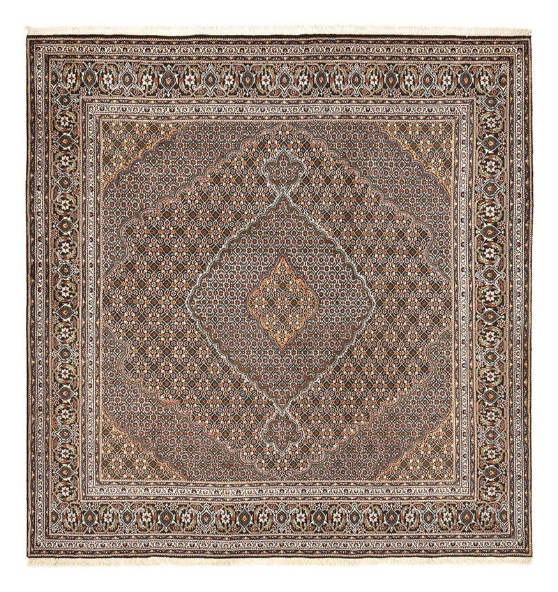 Perser Rug - Tabriz - Royal square  - 212 x 198 cm - brown