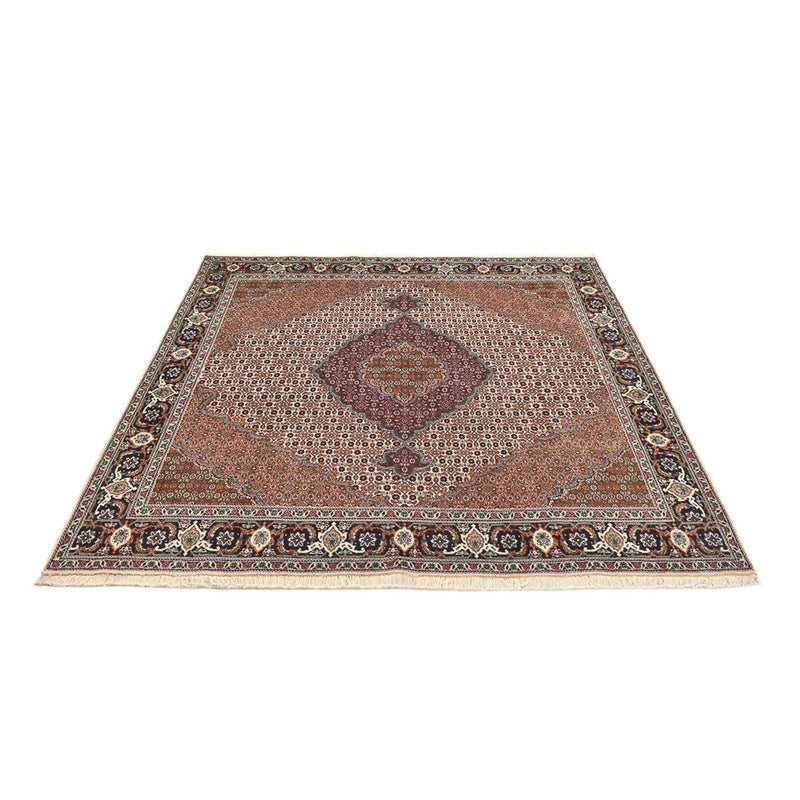 Perser Rug - Tabriz - Royal square  - 204 x 200 cm - light brown