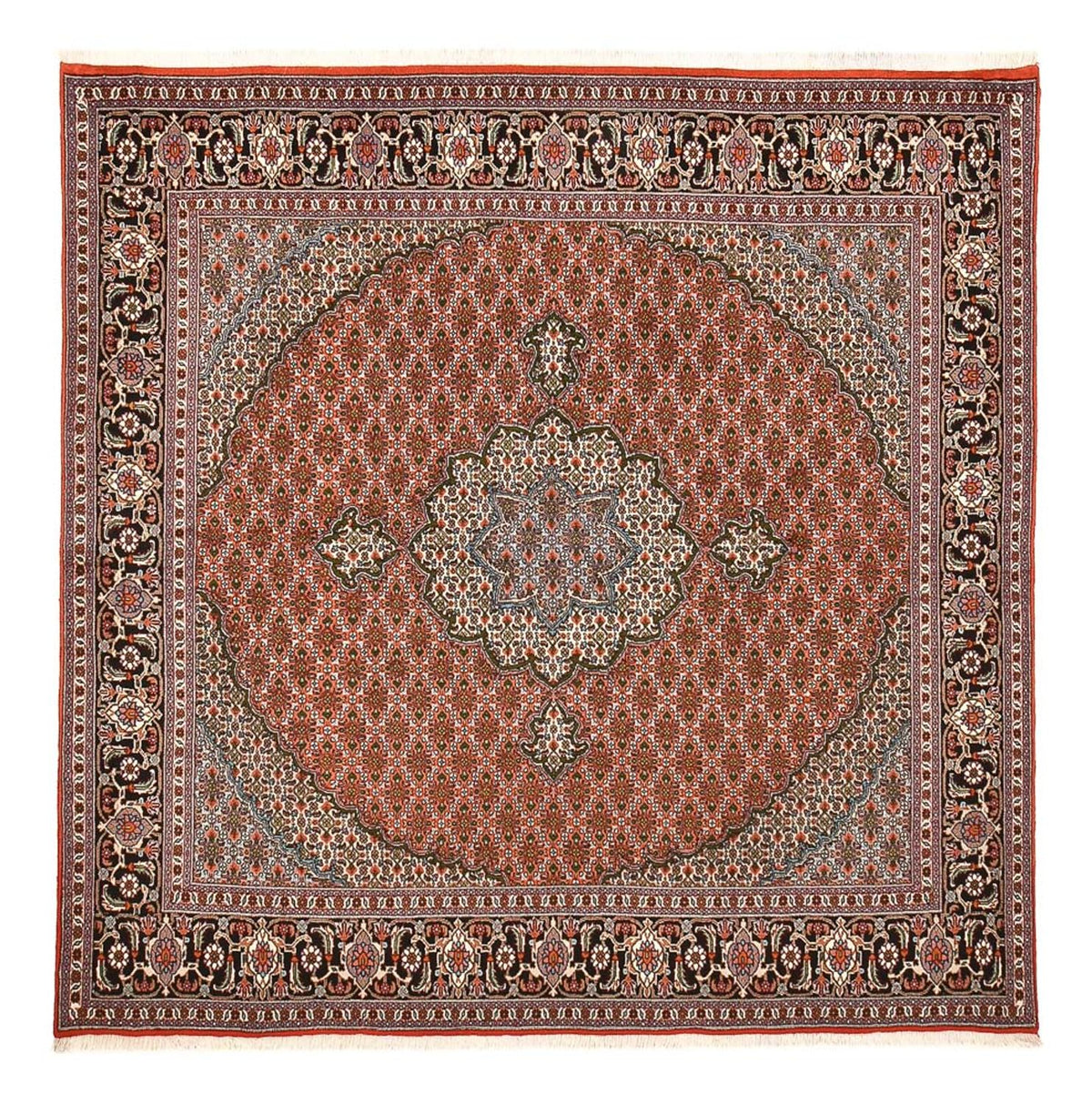 Perser Rug - Tabriz - Royal square  - 245 x 245 cm - rust