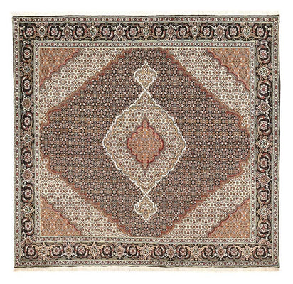 Perser Rug - Tabriz - Royal square  - 204 x 200 cm - brown