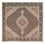 Perser Rug - Tabriz - Royal square  - 204 x 200 cm - brown