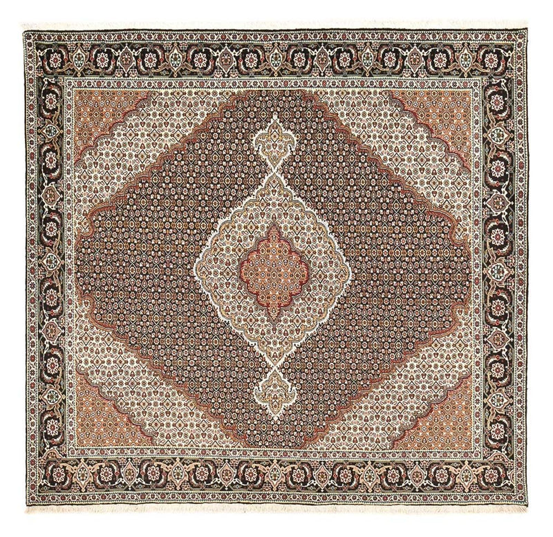 Perser Rug - Tabriz - Royal square  - 204 x 200 cm - brown