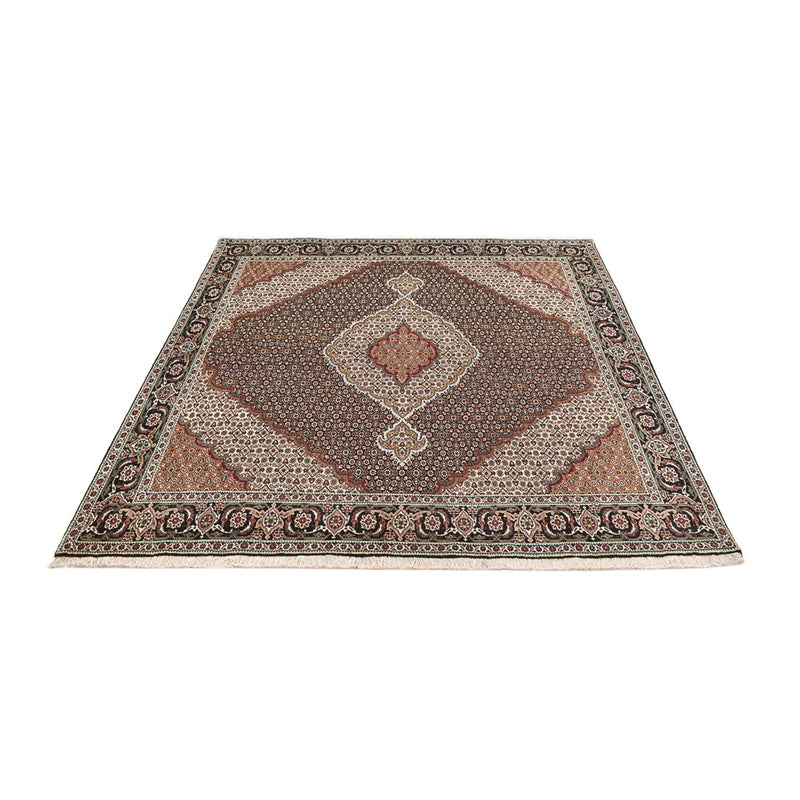 Perser Rug - Tabriz - Royal square  - 204 x 200 cm - brown
