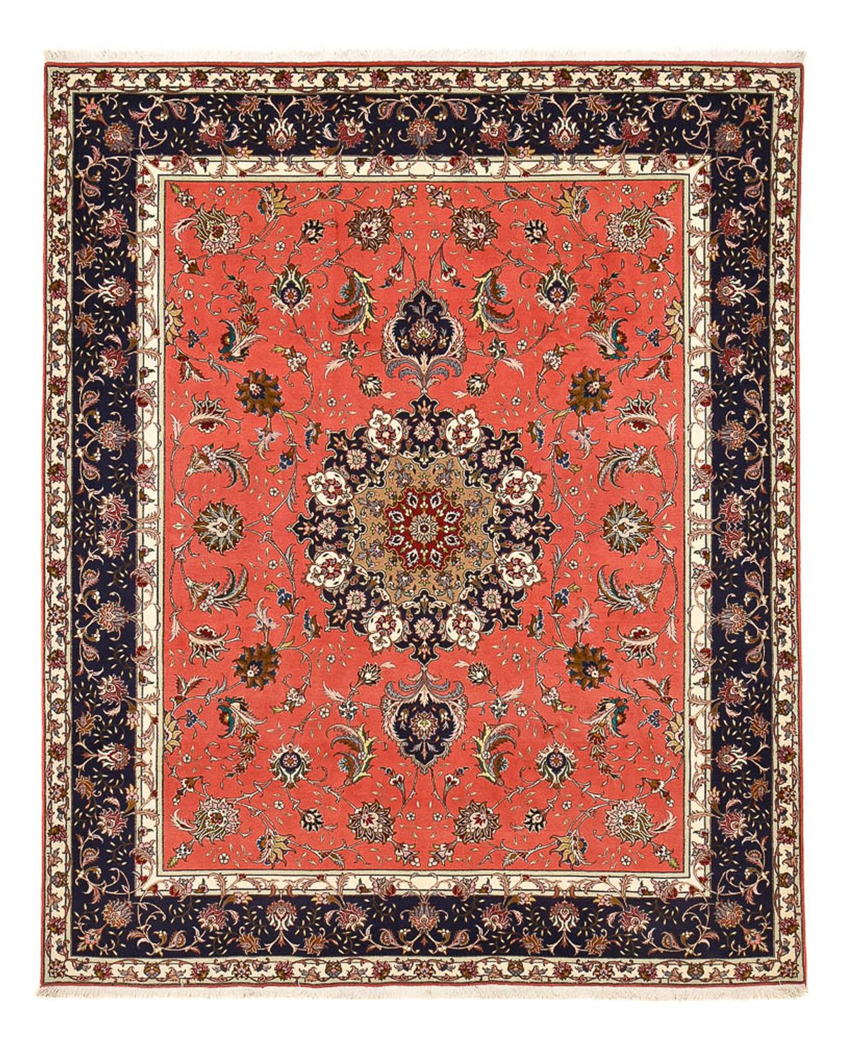 Perser Rug - Tabriz - Royal - 300 x 245 cm - red