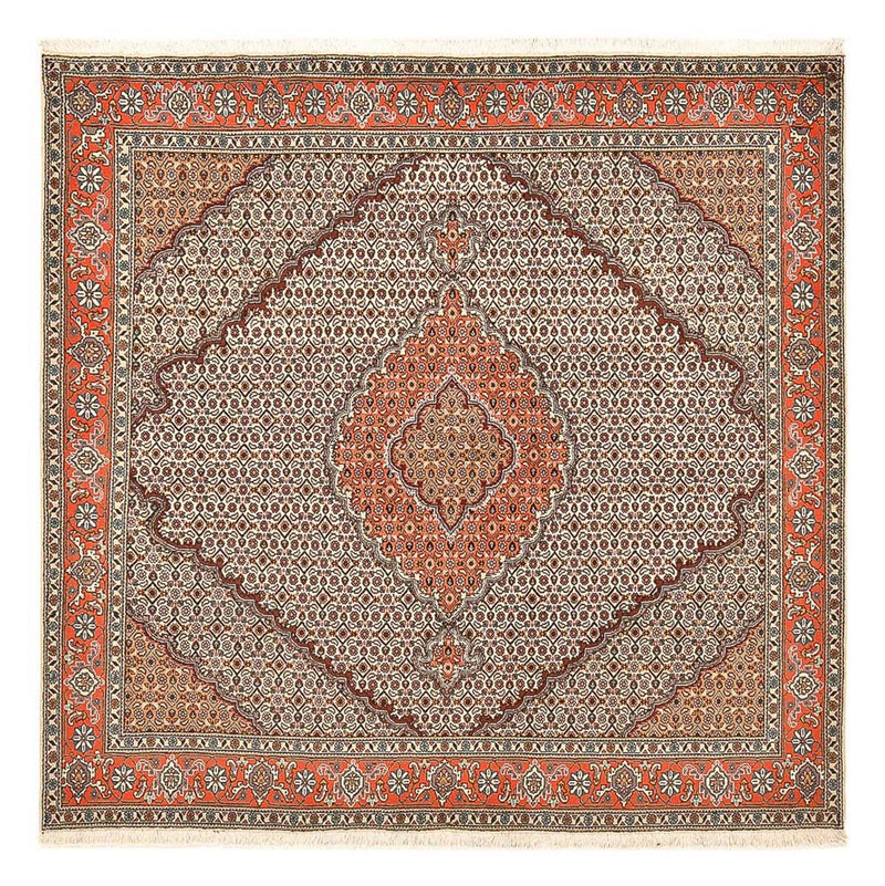 Perser Rug - Tabriz - Royal square  - 200 x 200 cm - sand