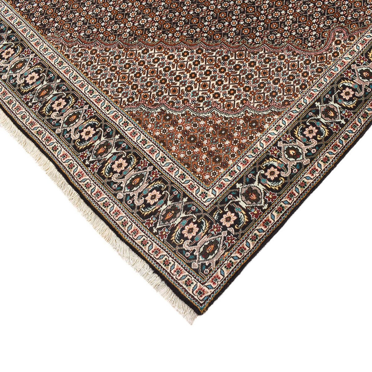 Perser Rug - Tabriz - Royal square  - 208 x 204 cm - brown