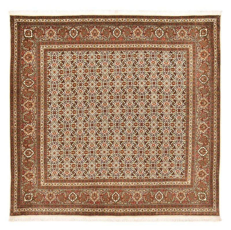 Perser Rug - Tabriz - Royal square  - 200 x 199 cm - dark beige