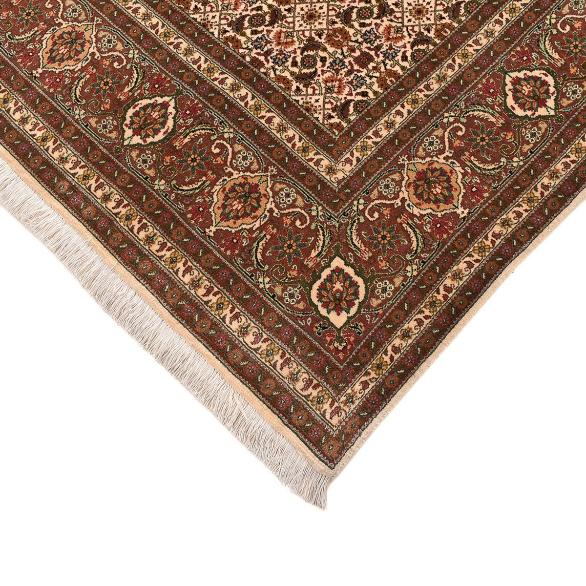 Perser Rug - Tabriz - Royal square  - 200 x 199 cm - dark beige