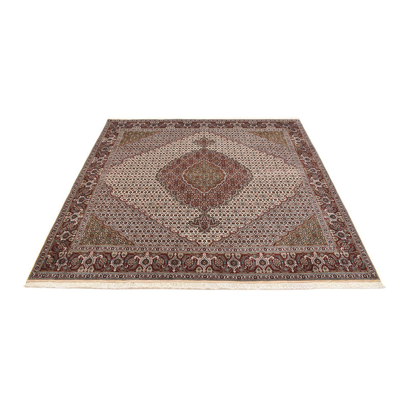 Perser Rug - Tabriz - Royal square  - 201 x 200 cm - light brown