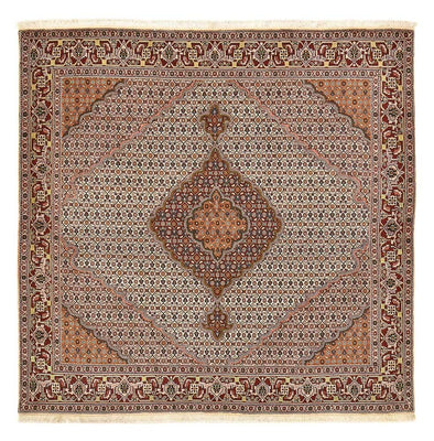 Perser Rug - Tabriz - Royal square  - 202 x 198 cm - light brown