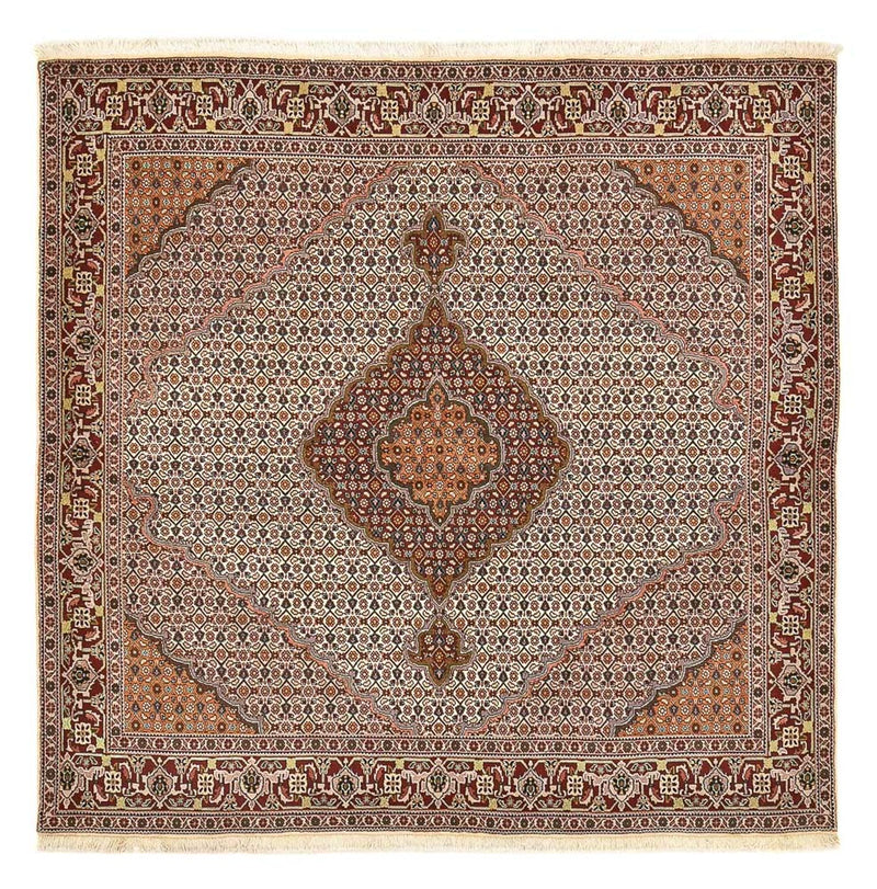 Perser Rug - Tabriz - Royal square  - 202 x 198 cm - light brown