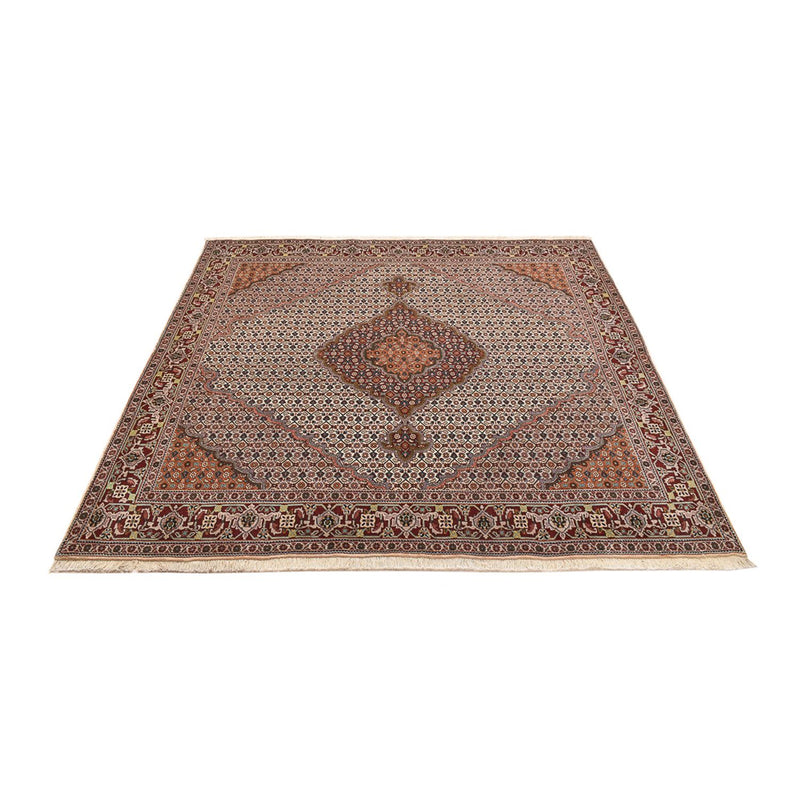 Perser Rug - Tabriz - Royal square  - 202 x 198 cm - light brown