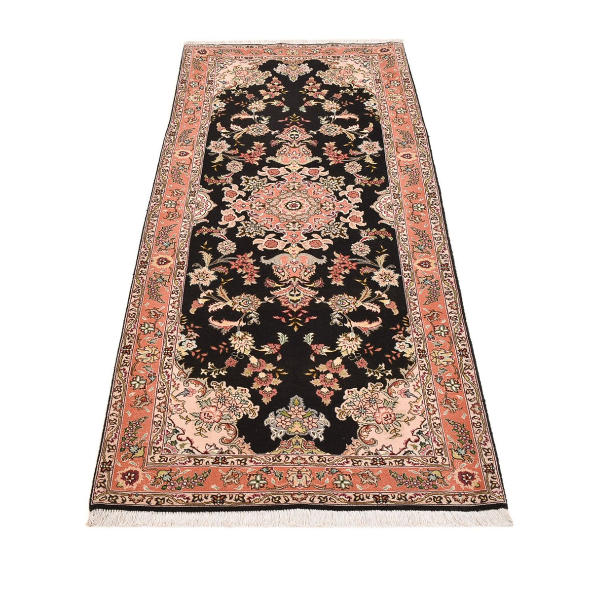 Runner Perser Rug - Tabriz - Royal - 210 x 80 cm - multicolored
