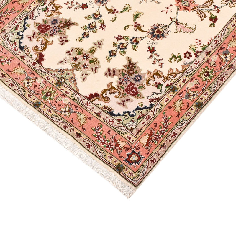 Runner Perser Rug - Tabriz - Royal - 203 x 81 cm - cream