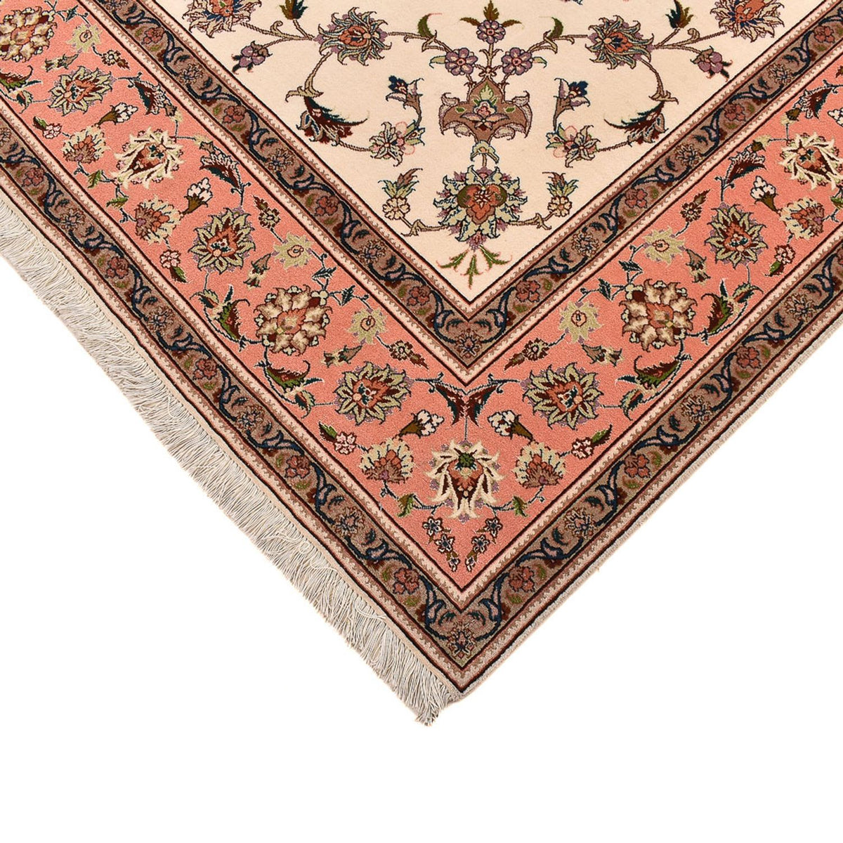 Perser Rug - Tabriz - Royal square  - 210 x 204 cm - light beige