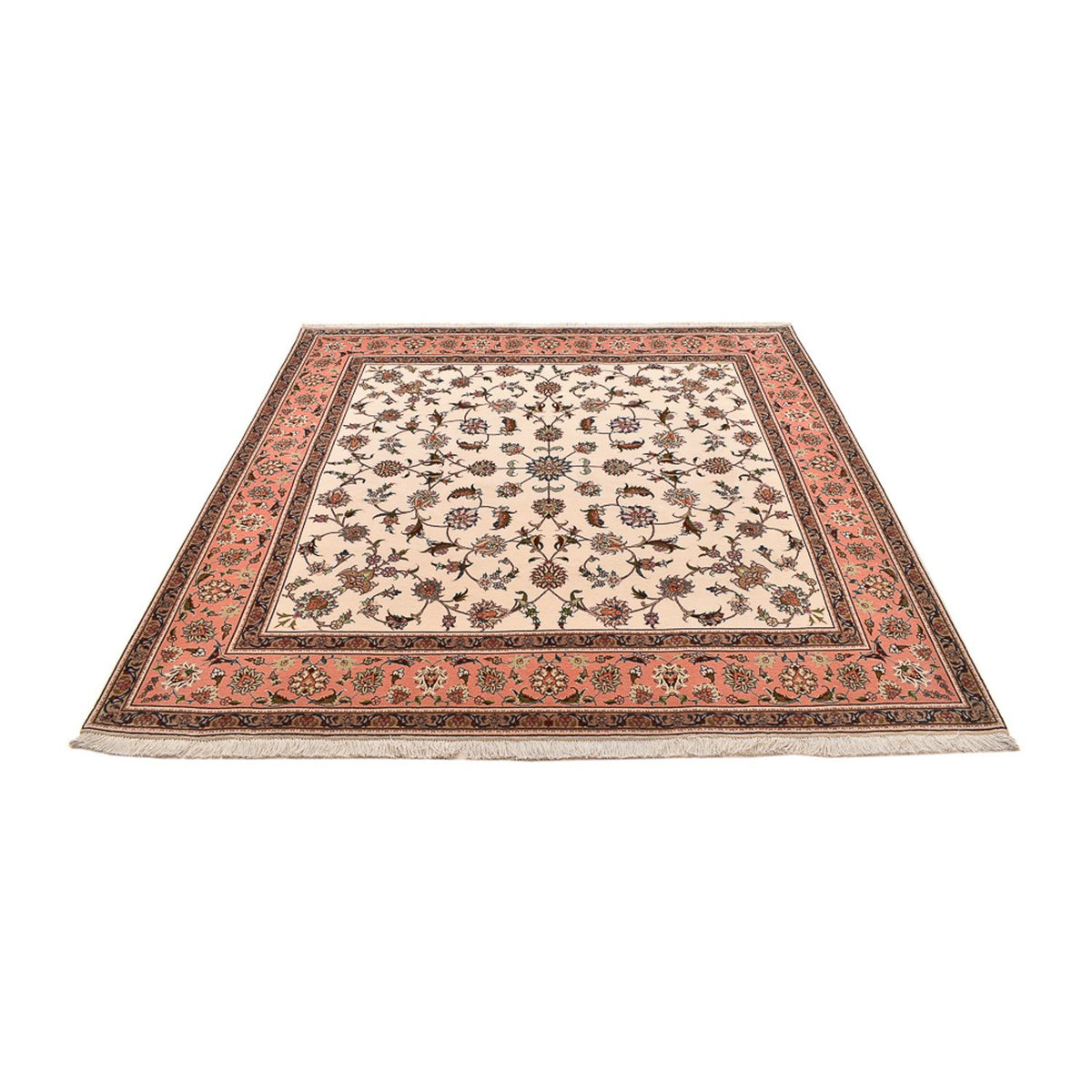 Perser Rug - Tabriz - Royal square  - 210 x 204 cm - light beige