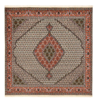 Perser Rug - Tabriz - Royal square  - 212 x 201 cm - light brown