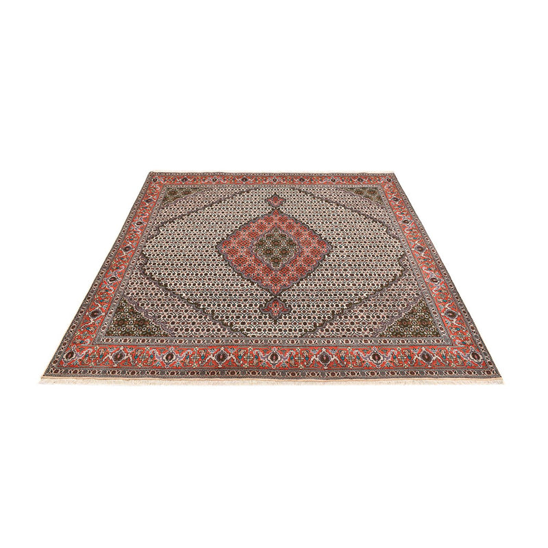Perser Rug - Tabriz - Royal square  - 212 x 201 cm - light brown