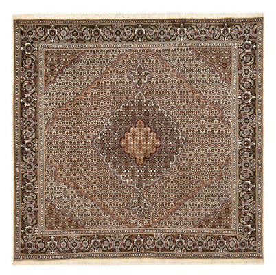 Perser Rug - Tabriz - Royal square  - 202 x 202 cm - brown