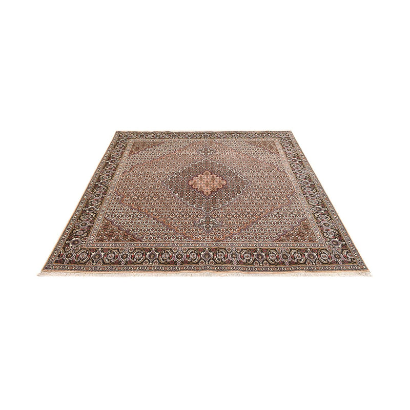 Perser Rug - Tabriz - Royal square  - 202 x 202 cm - brown
