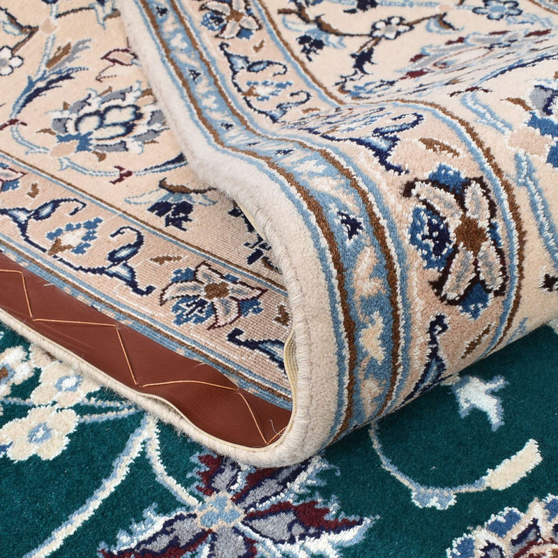 Perser Rug - Nain - Royal - 254 x 198 cm - dark green