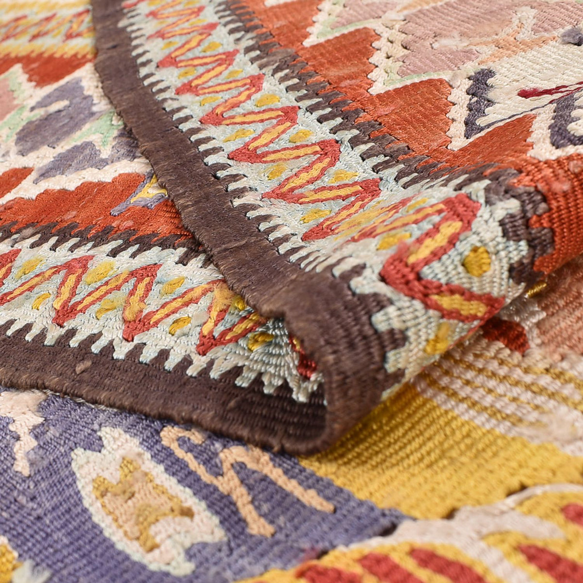 Kelim Rug - Oriental - 255 x 160 cm - caramel